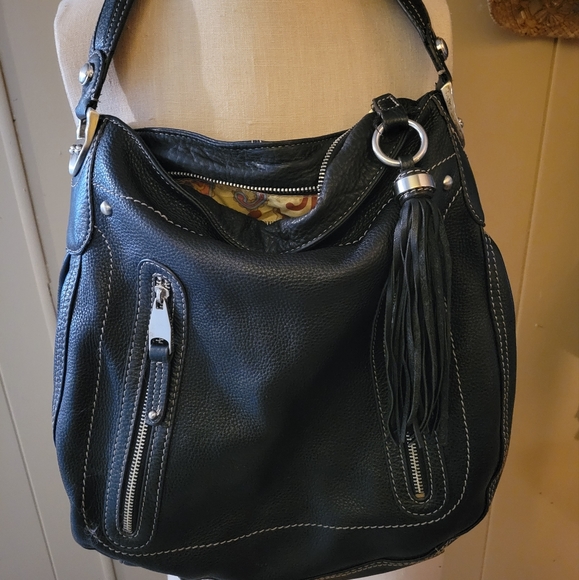 B. MAKOWSKY LEATHER BAG - Picture 6 of 7